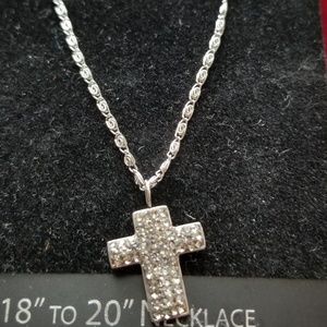 Beautiful Crystal Cross Necklace